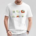 Just Bookworm Things Nerd Reading Book Tortoise Turtle Books T-Shirt Unique Gifts