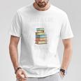 Just A Girl Who Loves Books Bookworm Book Lovers Premium Tri-Blend T-Shirt Unique Gifts