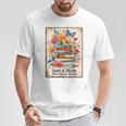 Just A Mom Who Loves Books Vintage Bookish Reader T-Shirt Unique Gifts