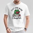Just-One-More Chapter Frog Reading Book Men Women Kids T-Shirt Unique Gifts Just-One-More Chapter Frog Reading Book Men Women Kids T-Shirt Unique Gifts