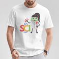 Kids Mung Bean Let's Sci Out Science Shirt Bean World Books T-Shirt Unique Gifts