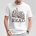 Let's Read Books T-Shirt Unique Gifts Let's Read Books T-Shirt Unique Gifts