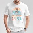 Librarian Born 1991 30th Birthday Book Lover T-Shirt Unique Gifts Librarian Born 1991 30th Birthday Book Lover T-Shirt Unique Gifts