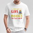 Library Book Lover Once Upon a Time a Girl Loved Books T-Shirt Unique Gifts Library Book Lover Once Upon a Time a Girl Loved Books T-Shirt Unique Gifts