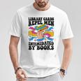 Library Cards Repel Men Intimidated By Books Sassy Reader T-Shirt Unique Gifts Library Cards Repel Men Intimidated By Books Sassy Reader T-Shirt Unique Gifts