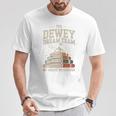 Library Dream Team Mountain Of Books Librarian Premium Tri-Blend T-Shirt Unique Gifts