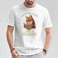 Life’s Too Short To Not Be Reading Cute Fox Book Lover Premium Tri-Blend T-Shirt Unique Gifts