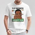 Lil Mr Kindergarten Prince Boys Melanin Boy Read Books T-Shirt Unique Gifts