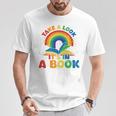 Take a Look It's In a Book Rainbow Reading T-Shirt Unique Gifts Take a Look It's In a Book Rainbow Reading T-Shirt Unique Gifts