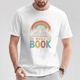 Take A Look It's In A Book Retro Reading Advocate Distressed T-Shirt Unique Gifts Take A Look It's In A Book Retro Reading Advocate Distressed T-Shirt Unique Gifts