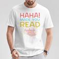 Made You Read Librarian Book Reader Library Book Premium Tri-Blend T-Shirt Unique Gifts Made You Read Librarian Book Reader Library Book Premium Tri-Blend T-Shirt Unique Gifts
