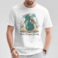 Magical Book Dragon Fantasy Reading Enthusiast Art T-Shirt Unique Gifts Magical Book Dragon Fantasy Reading Enthusiast Art T-Shirt Unique Gifts