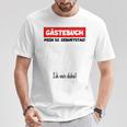 Man Birthday Shirt Year Birthday Guest Book 50 Years T-Shirt Unique Gifts