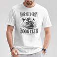Morally Grey Book Club Skeleton Books Lover Bookworm T-Shirt Unique Gifts Morally Grey Book Club Skeleton Books Lover Bookworm T-Shirt Unique Gifts