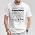 Mr Men Retro Comic Book Strip 70s & T-Shirt Unique Gifts