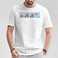Mr Men Mr Strong Mr Small Retro Comic Book Premium Tri-Blend T-Shirt Unique Gifts