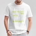 Nerd Bibliophile Book Reading Lover Bookworm Reading T-Shirt Unique Gifts