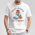 Nose Stuck In A Book Book Lover T-Shirt Unique Gifts Nose Stuck In A Book Book Lover T-Shirt Unique Gifts