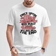 Once Upon a Time There Was a Girl Bookmark And Books T-Shirt Unique Gifts Once Upon a Time There Was a Girl Bookmark And Books T-Shirt Unique Gifts