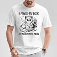 You Pawsed Here Cat Books Coffee I Paused My Book To Be Here T-Shirt Unique Gifts You Pawsed Here Cat Books Coffee I Paused My Book To Be Here T-Shirt Unique Gifts
