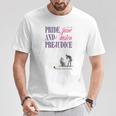 Pride And Prejudice Jane Austen Vintage Book Cover T-Shirt Unique Gifts