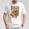 Read Mo Books – Raccoon Lovers T-Shirt Unique Gifts