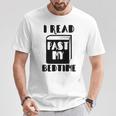 I Read Past My Bedtime Book Reader T-Shirt Unique Gifts I Read Past My Bedtime Book Reader T-Shirt Unique Gifts