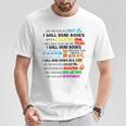 Read My Shirt Day For Kids Boy Girls i Will Read Books T-Shirt Unique Gifts