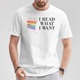 I Read What I Want Book Lovers Readers T-Shirt Unique Gifts I Read What I Want Book Lovers Readers T-Shirt Unique Gifts