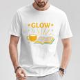 Readers Glow Different Book Lover Reading Premium Tri-Blend T-Shirt Unique Gifts