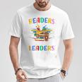Readers Are Leaders Book Lover Reading Mom Premium Tri-Blend T-Shirt Unique Gifts