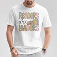 Readers Are Leaders Reading Book Lovers Teacher Women Kids T-Shirt Unique Gifts Readers Are Leaders Reading Book Lovers Teacher Women Kids T-Shirt Unique Gifts
