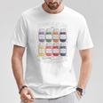 Reading Is My Jam Book Lover Pun Librarian Bookworm Premium Tri-Blend T-Shirt Unique Gifts