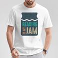 Reading Is My Jam Book Lover And Reading Teacher T-Shirt Unique Gifts
