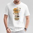 Reading Octopus Tea Coffee And Books T-Shirt Unique Gifts