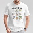 Reading Is Self-Care Silly-Goose Reading Book Bookish Reader T-Shirt Unique Gifts