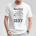 Reading Is Sexy For Book Lovers Comic Readers Manga Fans T-Shirt Unique Gifts