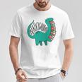 Readosaurus Cute Dinosaur Reading Books Reading T-Shirt Unique Gifts
