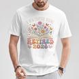 Retired 2026 A New Chapter Begins Floral Book T-Shirt Unique Gifts