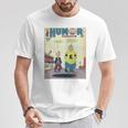 Retro Vintage Distressed Comic Book Humor Original Print T-Shirt Unique Gifts Retro Vintage Distressed Comic Book Humor Original Print T-Shirt Unique Gifts