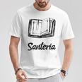 Santeria Bruja Book T-Shirt Unique Gifts
