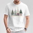 Seasons Readings Christmas Tree Book Lover T-Shirt Unique Gifts