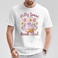 Silly Goose Book Club Reading Girl T-Shirt Unique Gifts