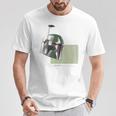 Star Wars The Book Of Boba Fett Minimalist Helmet T-Shirt Unique Gifts Star Wars The Book Of Boba Fett Minimalist Helmet T-Shirt Unique Gifts