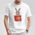 Studious Studying Bunny Book Lover Reading Geek Rabbit T-Shirt Unique Gifts