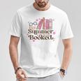 My Summer Is All Booked Retro Summer Book Lover Womens Girls T-Shirt Unique Gifts My Summer Is All Booked Retro Summer Book Lover Womens Girls T-Shirt Unique Gifts