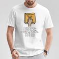 Teacher Book I Will Not Yell In Class Teacher Teaching Men Women T-Shirt Unique Gifts