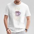 Teacher Fuel Coffee Cup Books Apples Educator T-Shirt Unique Gifts