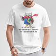 At Time I Think To Myself Drop The Book And Get Stuff Done T-Shirt Unique Gifts