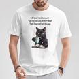 At Times I Think To Myself Drop The Book And Get Stuff Done T-Shirt Unique Gifts